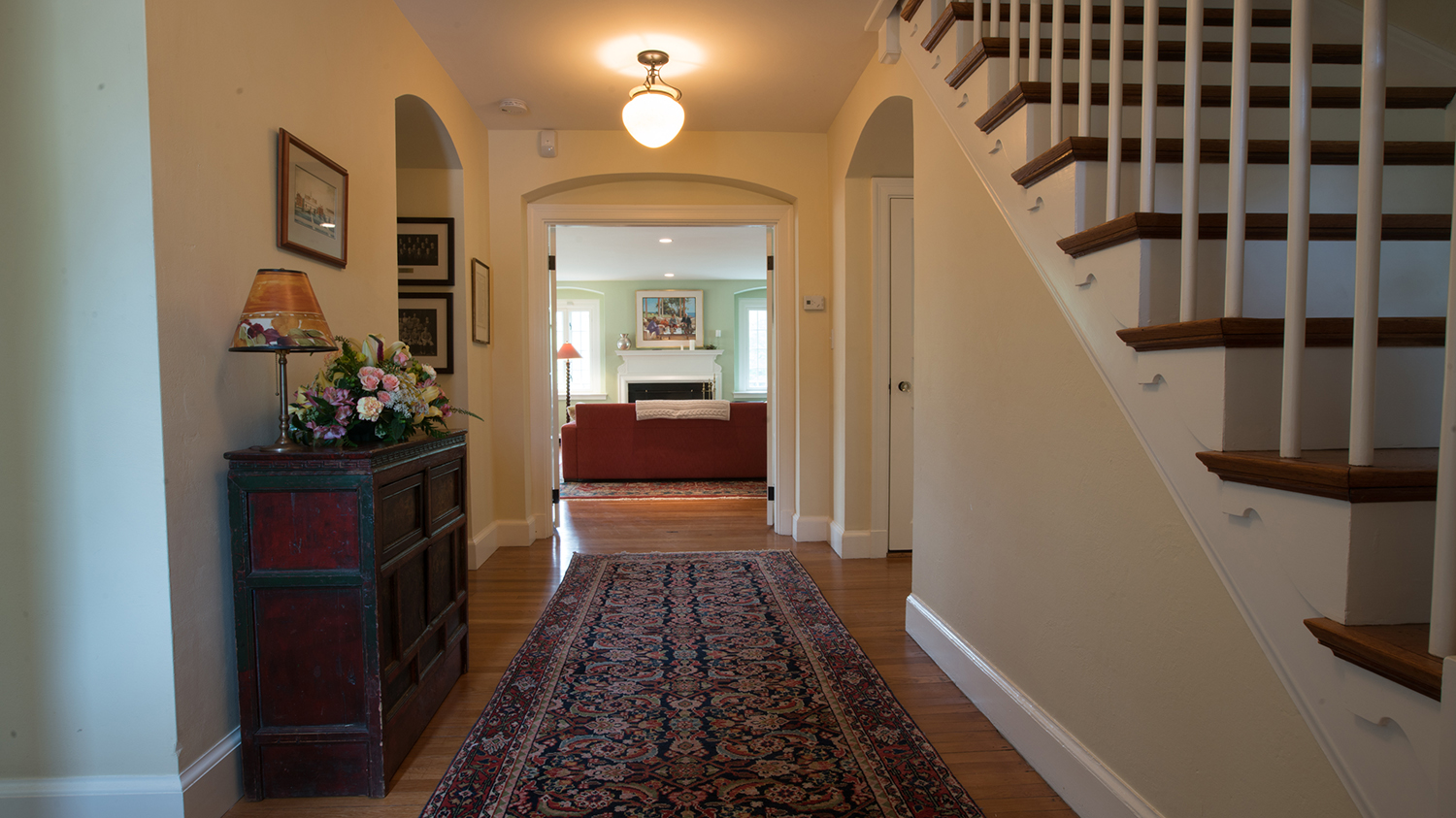 Montgomery House downstairs hallway