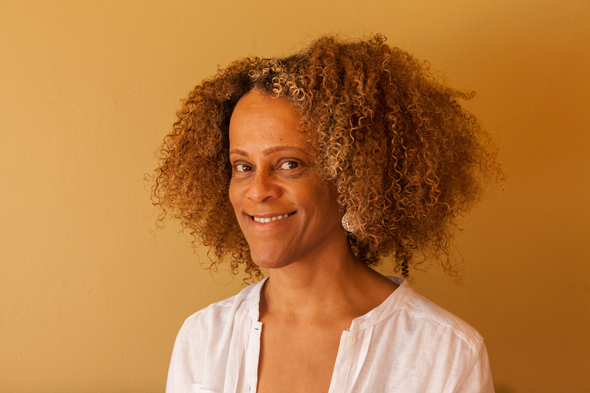 British writer Bernardine Evaristo’s most recent book is Mr. Loverman, a novel. (Photo by Marlon James) 